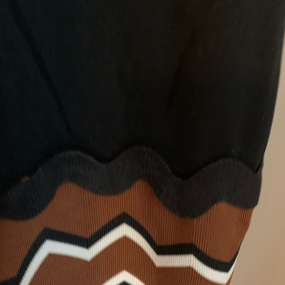 Saks fifth avenue vintage dress, 1960’s 1970’s geometric trim rick rack - Picture 7 of 10